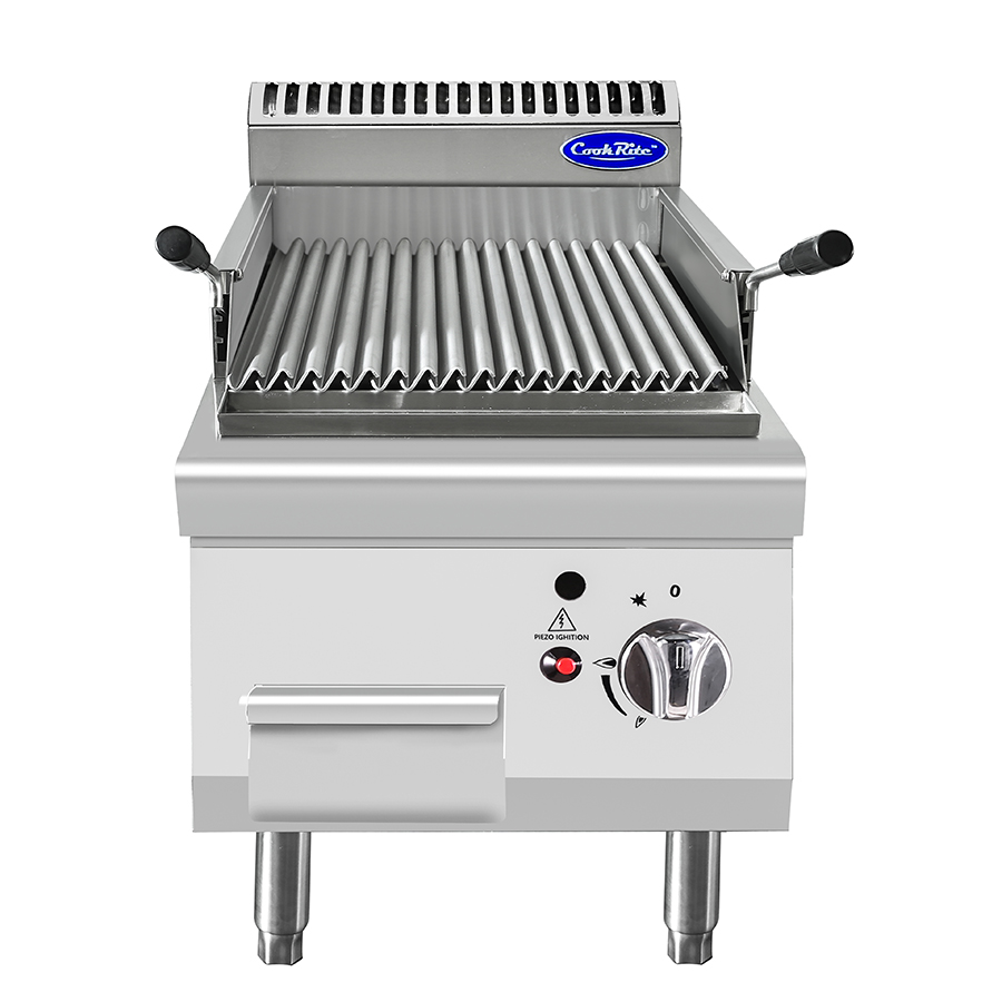 AT7G4CM-C -- 000 (2513) Griglia pietra lavica da banco singola a gas serie 700
-struttura in acciaio inox AISI 430
- top in acciaio Inox Aisi -304 1.5 mm
-griglia in acciaio Inox Aisi 304
-sistema di cottura a pietra lavica
-sistema di accensione piezzoelettrico
-cassetto recupero residui
- n. 1 bruciatore da 7 kw
-leva alza griglia
- dim. 400x700x547 h - immagine 1